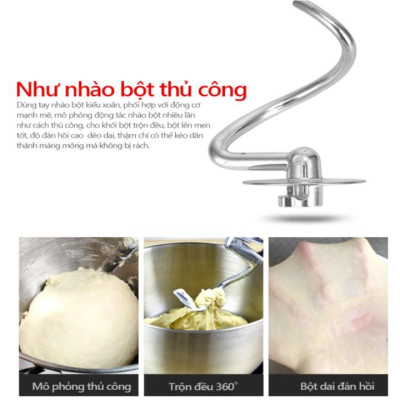 Máy trộn bột, đánh trứng cao cấp DSP KM3043 - Công suất 1200W - HÀNG NHẬP KHẨU 