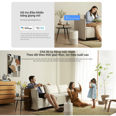Máy lọc không khí Xiaomi Smart Air Purifier 4 Compact EU BHR5860EU Hàng chính hãng