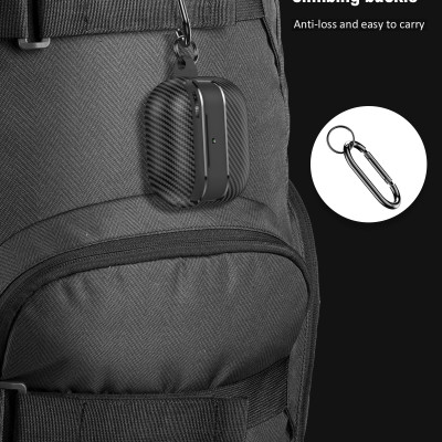 Bao Case Ốp TPU Carbon cho Airpods 4 - Hàng Chính Hãng