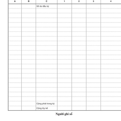 Sổ chi hoạt động công tác Đảng - bản in 2024