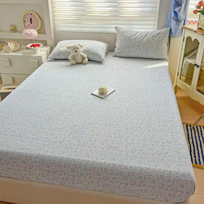 Bộ ga gối cotton Icy LIDACO họa tiết dễ thương chất liệu mềm mát nhiều mẫu lựa chọn