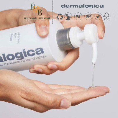 Sữa rửa mặt dành cho da dầu mụn CLEARING SKIN WASH của Dermalogica - Dolly Beauty