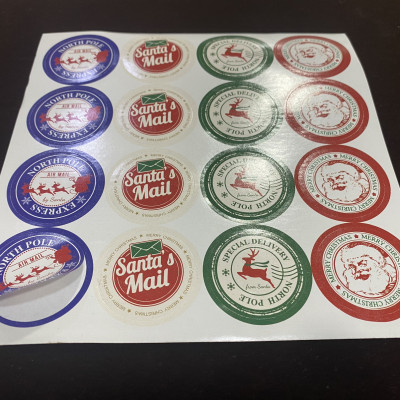 Stickers dán trang trí Noel cao cấp
