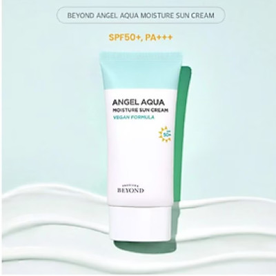 Kem chống nắng làm dịu giúp hạ nhiệt Beyond Angel Aqua Moisture Sun Cream SPF 50+/PA+++