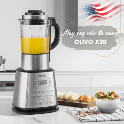 Máy Xay Sửa Hạt Olivo X20 Plus Thương Hiệu Mỹ 12 Chương Trình - Hàng Chính Hãng