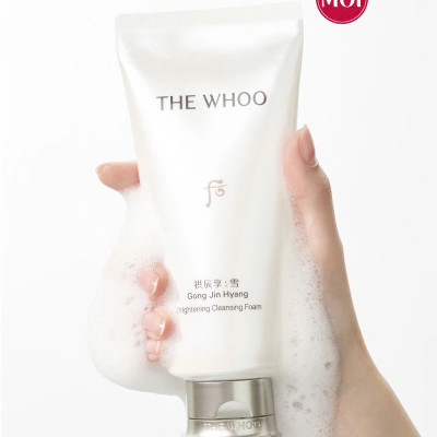 Sữa Rửa Mặt Dưỡng Trắng Whoo Gongjinhyang Seol Brightening Cleansing Foam 180ml