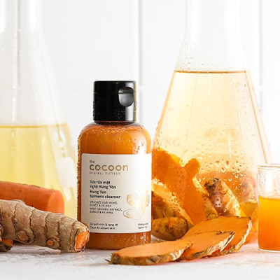Sữa rửa mặt nghệ Hưng Yên Cocoon giúp da sạch mịn và rạng rỡ (140ml/310ml) - Hàng chính hãng