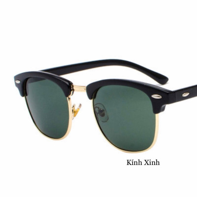 Kính râm Nam Club Nửa Viền Cổ Điển