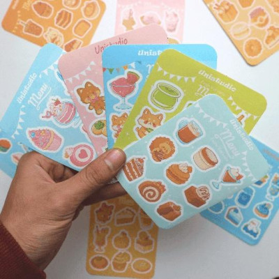 sticker trang trí bullet jourmal - sticker trang trí sổ tay, sổ nhật kí - Made By Unistore