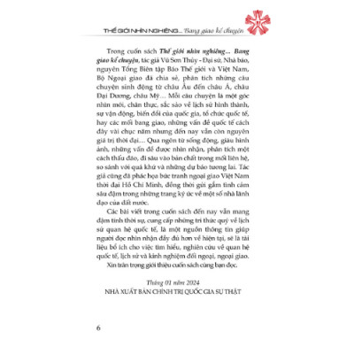 Thế giới nhìn nghiêng... Bang giao kể chuyện (bản in 2024)