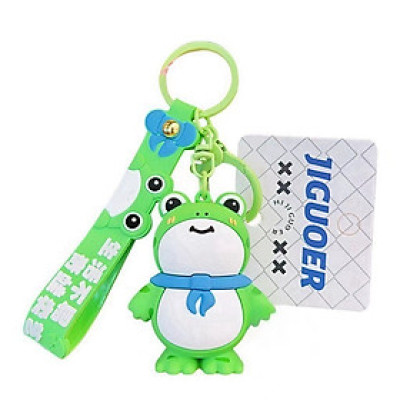 Móc khóa Ếch Xanh Cô Đơn Quà Tặng Treo Ba lô Cặp Táp Túi Xách_ Hàng chính hãng