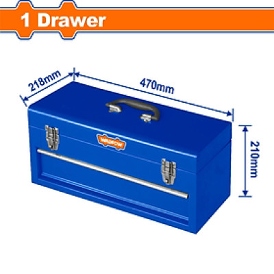 HỘP SẮT ĐỰNG ĐỒ NGHỀ CÓ NGĂN KÉO 470X218X210M
M WTB8A22 WADFOW - HÀNG CHÍNH HÃNG