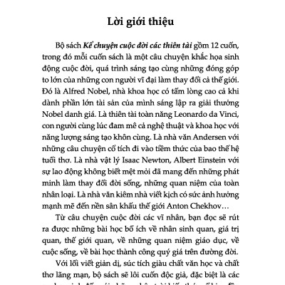 Kể Chuyện Cuộc Đời Các Thiên Tài - Anton Chekhov - Thảo Nguyên Không Bình Lặng