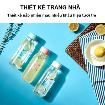 Bình nước nhựa Lock&Lock Milky dung tích 500ml BPA Free HAP654