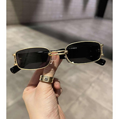 Kính râm Mắt vuông nhỏ thời trang cá tính retro cho nam nữ