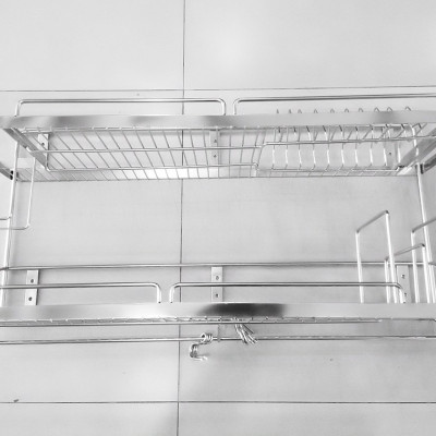 Kệ chén đa năng Inox 304 cao cấp dài 70 cm  (D70 x W28 x H45)
