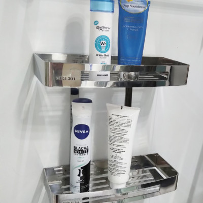 Kệ inox 2 tầng Kibath 806AB