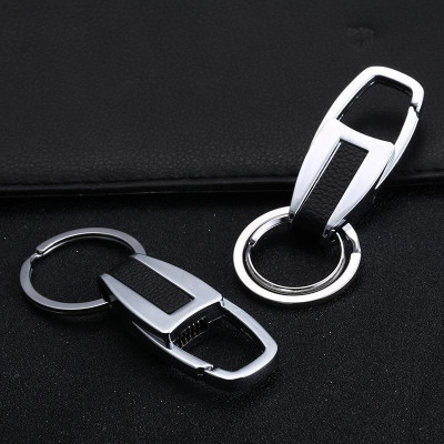 Móc Khóa Kim Loại Kèm Da Thời Trang