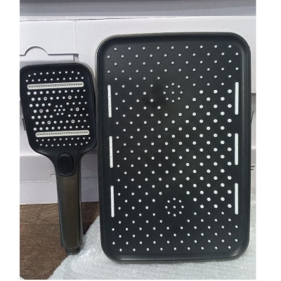 (Tặng ống nối cây sen) Sen cây phím đàn đồng mạ nano xám màn hình hiển thị nhiệt độ tự động kèm xịt vệ sinh