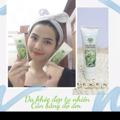 GEL RỬA MẶT THIÊN NHIÊN CHIẾT XUẤT KHỔ QUA VÀ TINH CHẤT TRÀ XANH MẸ KEN 100ml - Dành cho da hỗn hợp, da nhờn, da mụn