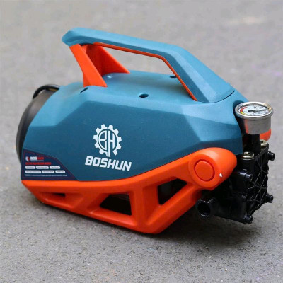 Máy Rửa Xe Gia Đình BOSHUN BS-PW2800W, Công Suất 2800W, Dây Xịt Dài 12M - Bảo Hành Chính hag