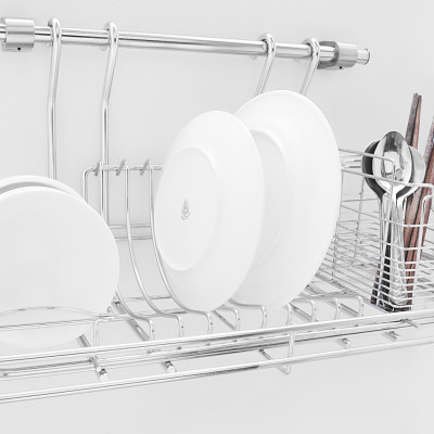 Kệ treo đựng chén đĩa Inox cao cấp Yamato