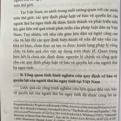 Bảo Vệ Quyền Lợi Của Người Thứ Ba Ngay Tình