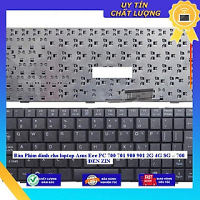 Bàn Phím dùng cho laptop Asus Eee PC 700 701 900 901 2G 4G 8G 700 ĐEN - Hàng Nhập Khẩu New Seal