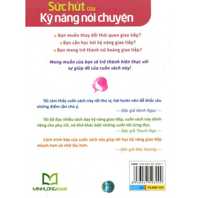 Sách: Sức hút của kĩ năng nói chuyện