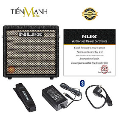 [Bluetooth] Amply Guitar Điện Nux Mighty 8BT MKII - Loa Ampli Di động Amplifier 8 BT MK2 Hàng Chính Hãng - Kèm Móng Gẩy DreamMaker