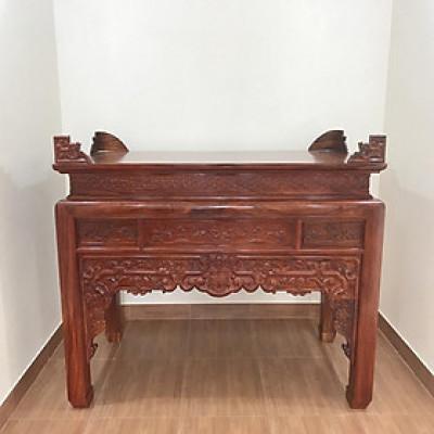 Án Gian Thờ Chân 12 Gỗ Lim