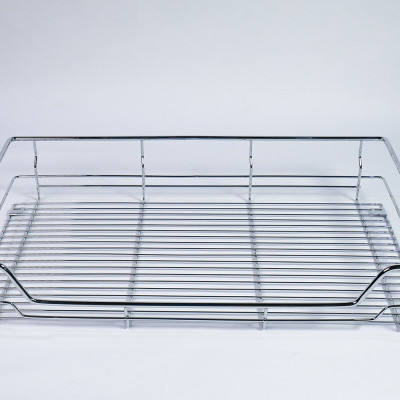 {Hàng chính hãng} Kệ xoong nồi nan tròn Gerari chất liệu Inox bóng cao cấp