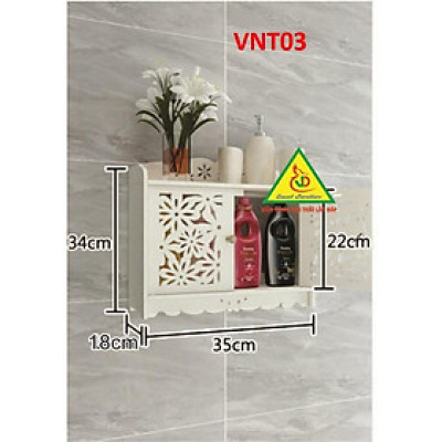 TỦ NHÀ TẮM CHỐNG THẤM NƯỚC VNT03 - NỘI THẤT LẮP RÁP