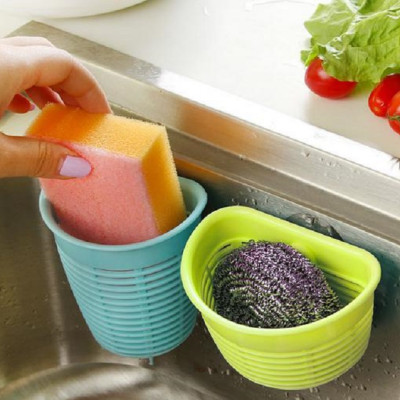 Giỏ treo tiện ích có núm hít chân không Inomata Nhật Bản