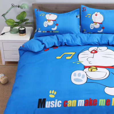 Bộ drap và vỏ chăn cotton Classic Kid VCK2023 ( 4 món ) 