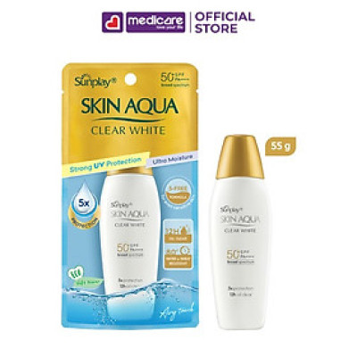 Sữa Chống Nắng SUNPLAY Skin Aqua Clear White SPF50+ PA++++ 55g