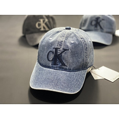 Nón kết, mũ lưỡi trai CK phối vải jeans form chuẩn thời trang cao cấp