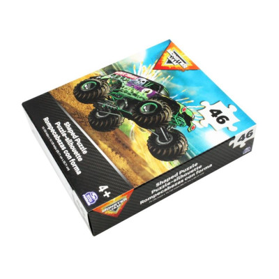 Đồ Chơi Bộ Xếp Hình 46 Miếng Theo Shape - Monster Jam SPIN GAMES 20146872