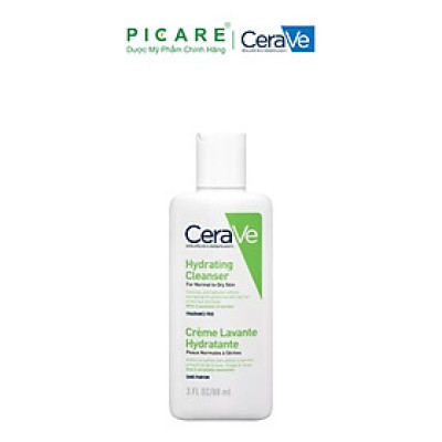 Sữa Rửa Mặt Dịu Nhẹ Cho Da Khô CeraVe Hydrating Cleanser 88ml