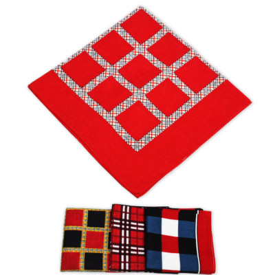 Khăn bandana turban kích thước 54x54cm nhiều mầu sắc