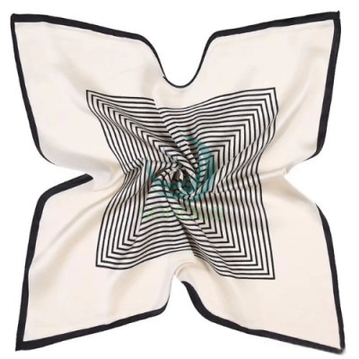 Khăn lụa quàng cổ áo sơ mi, công sở 70cm- Khăn bandana lụa vuông- Khăn choàng cổ size 70x70cm- CHỌN MẪU