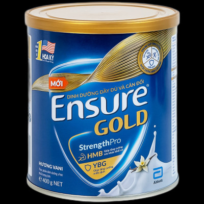 Thực phẩm dinh dưỡng y học: Ensure Gold vani 400g