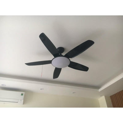 Quạt Trần Đèn Simple Lõi Đồng 6 Cấp Độ Gió, Có Điều Khiển Từ Xa, 2 Chiều Hút Ẩm, 3 Chế Độ Ánh Sáng 