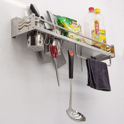 Kệ bếp đa năng Inox Eurolife EL-K1 (Trắng bạc)