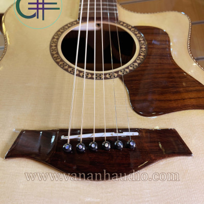 Đàn Guitar C# Acoustic Handmade  Custom CL2022 Khảm Trai