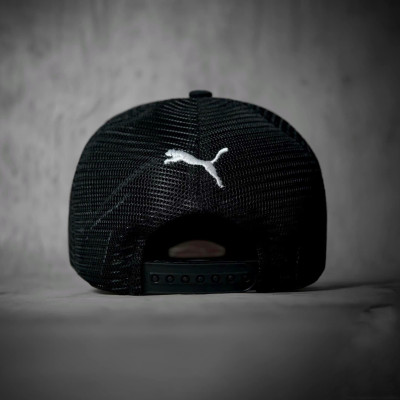 Nón kết, mũ lưỡi trai Pu.ma báo đen phối vải kaki form chuẩn thời trang cao cấp