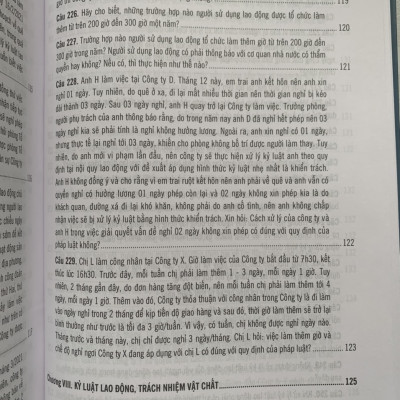 500 Câu Hỏi Và Tình Huống Giải Quyết Các Vướng Mắc, Tranh Chấp Lao Động Theo Bộ Luật Lao Động Năm 2019