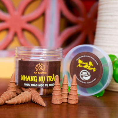 Nụ Trầm Hương, nguyên liệu thảo mộc, không sử dụng hóa chất , cháy trên 30p 1 nụ