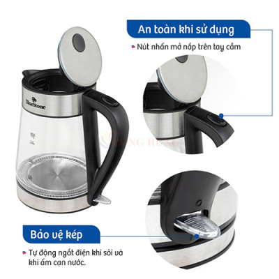 Bình đun siêu tốc Bluestone KTB-3426 - Hàng chính hãng