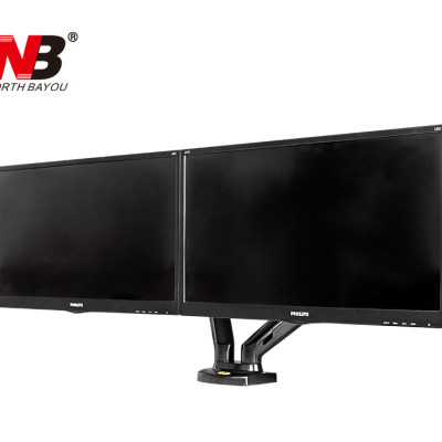 Giá treo 2 màn hình máy tính nhập khẩu F160 cho 17 - 27inch